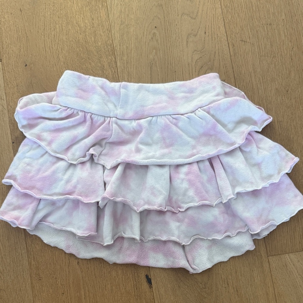 Flowers by Zoe Tie-Dye Ruffle Skirt